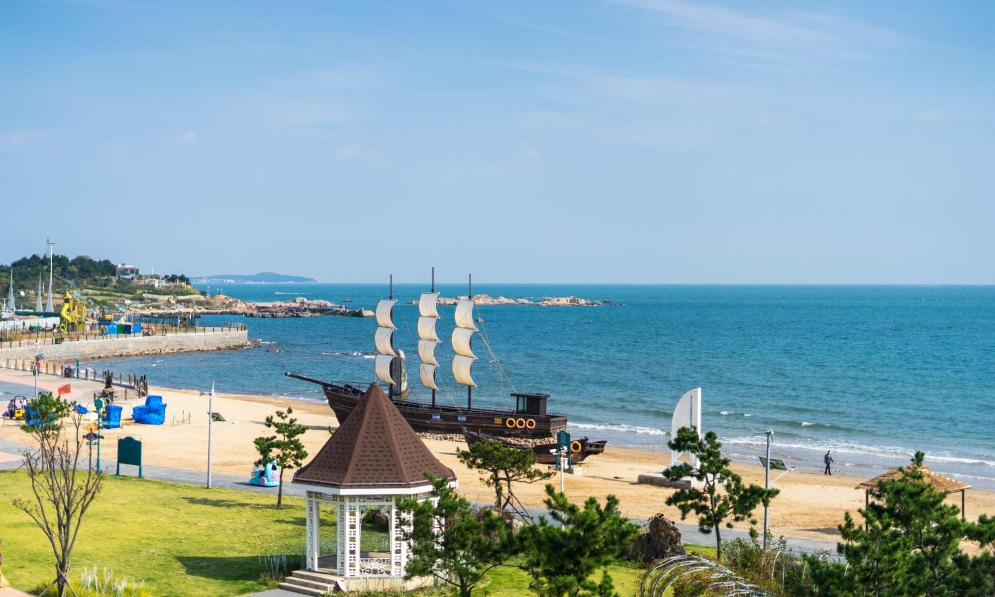 Tsingtao Time Resport Hotel Qingdao Exterior foto